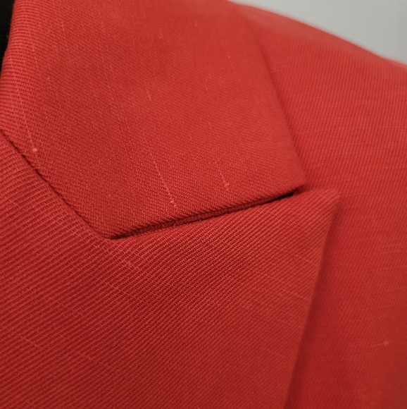 Witchery Chilli Red Orange Blazer - Picture 5 of 6